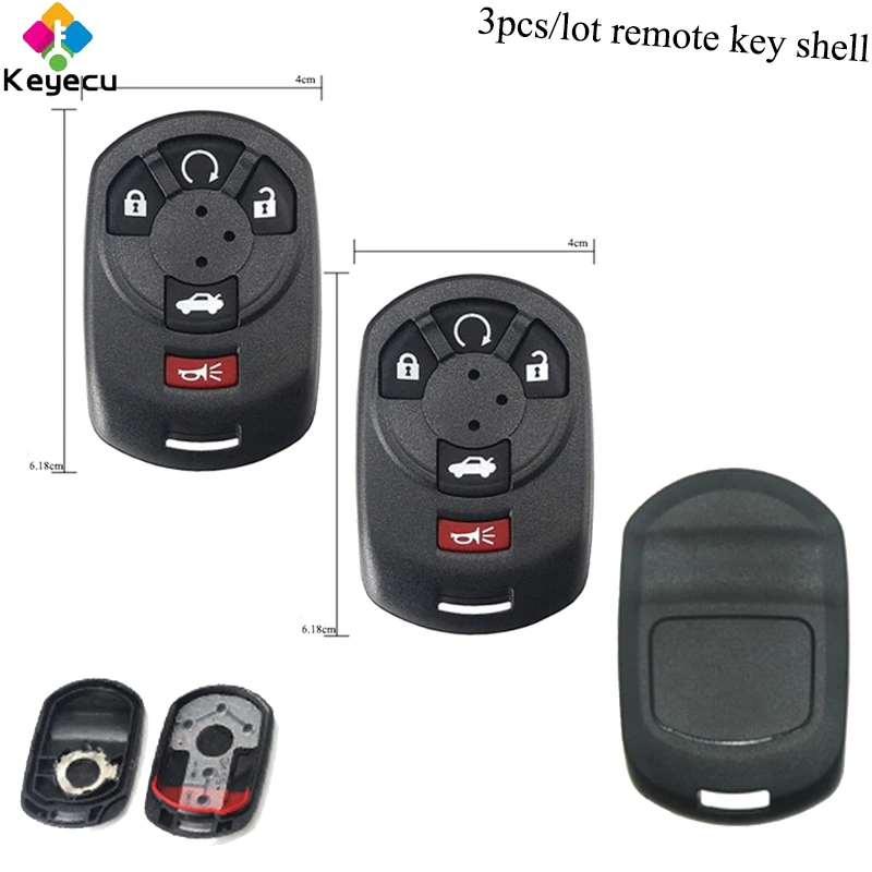 Lot 10P New Fobik Keyless Ignition Key Entry Remote With Trunk /& Remote Start 5b