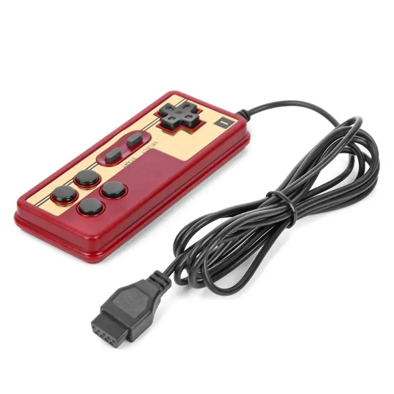 

Wired 8 Bit TV Red and White Machine Game Player Handle Gampad Controller