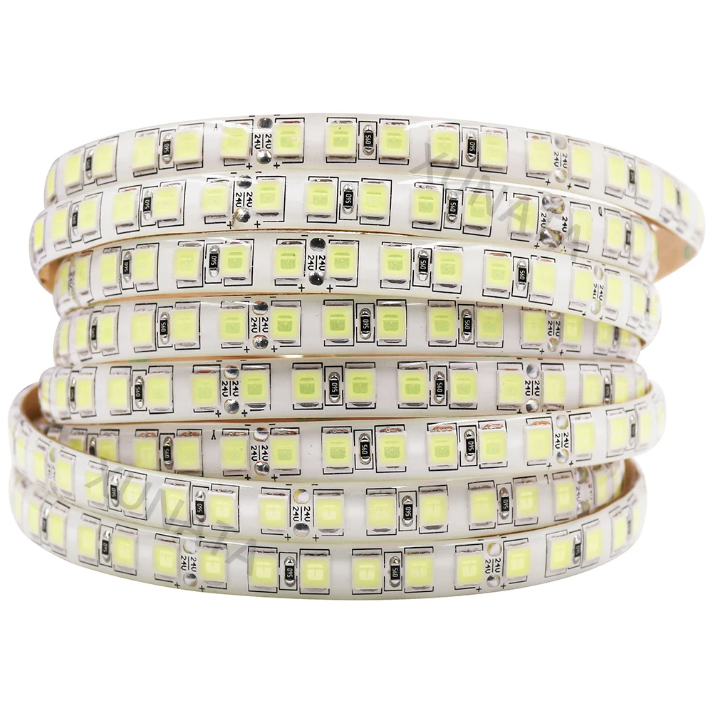 Brilhante do Que Xunata Strip Light 5054 Smd 5 m 120 Leds - Impermeável Flexível Fita Mais 5050 2835 5630 Stripe 12 24 v Led 2 Cheap Tiras de LED