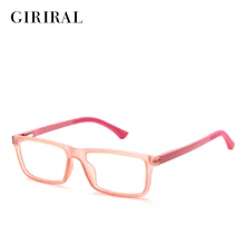 TR90 детские очки с оправой для глаз, дизайнерские прозрачные ретро очки для близорукости, Брендовые очки с оправой# YX0101