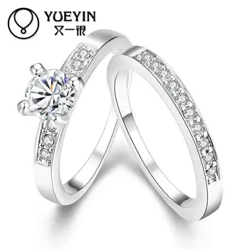 

R020-B-8 Wholesale High Quality Nickle Free Antiallergic New Fashion Jewelry Gold color Ring Fashion wedding rings
