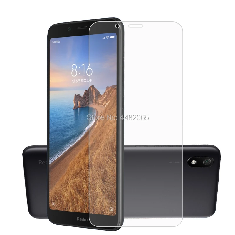 2 шт 2.5D 0 26 мм 9 H переднее закаленное стекло для Xiaomi Redmi 7A Защитная пленка |