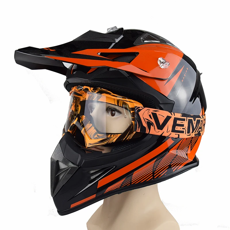 Мотоциклетные шлем VEMAR защитные очки для квадроцикла MTB MX | Автомобили и мотоциклы
