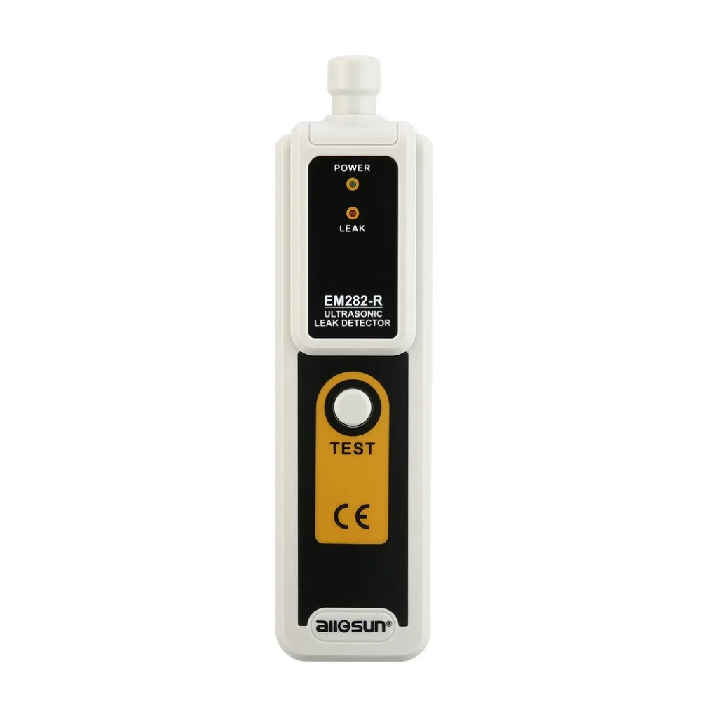 Beste Allsun EM282 Ultrasone Lek Detector 40 Khz Zender Betrouwbare Detectie Gas Vloeibare Lekkage Monitor Led Indicator