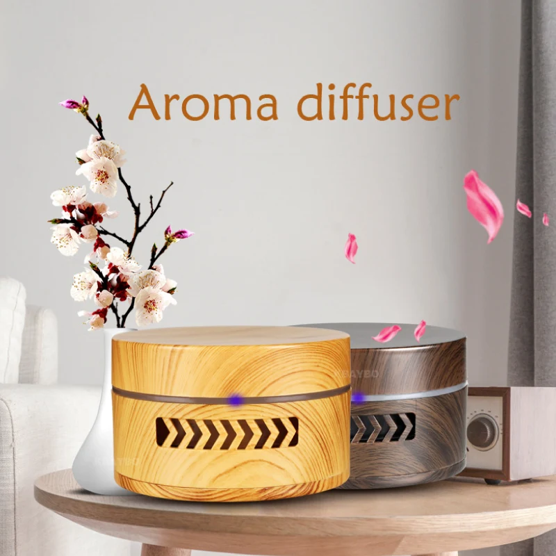 ejoai Mini aroma diffuser fragrance air purifier essential oil diffuser wood grain replaceable battery air cleaner for car home ejoai Mini aroma diffuser fragrance air purifier essential oil diffuser wood grain replaceable battery air cleaner for car home