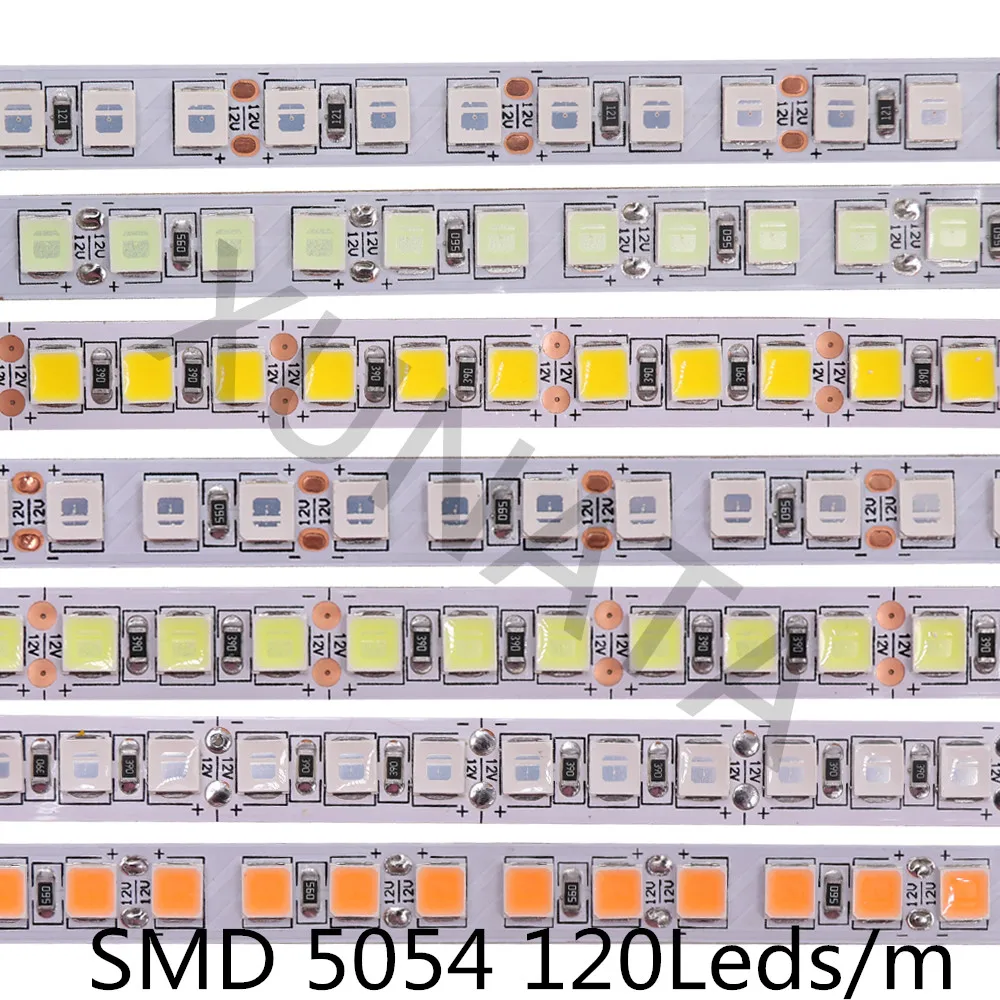 5 м/лот DC12V SMD 2835 5050 Светодиодная лента 60 светодиодов/м Водонепроницаемая