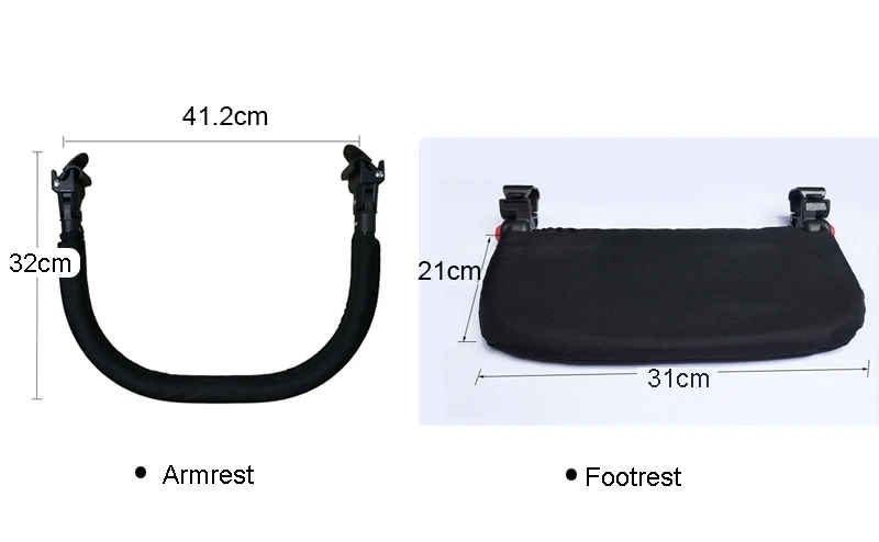 baby stroller accessories bag 21cm Stroller Footrest Baby Stroller Accessories Footboard Bumper Bar Handrest Hook Fit for Yoyo Yoya I.BELIEVE Pram Armres baby stroller accessories design	