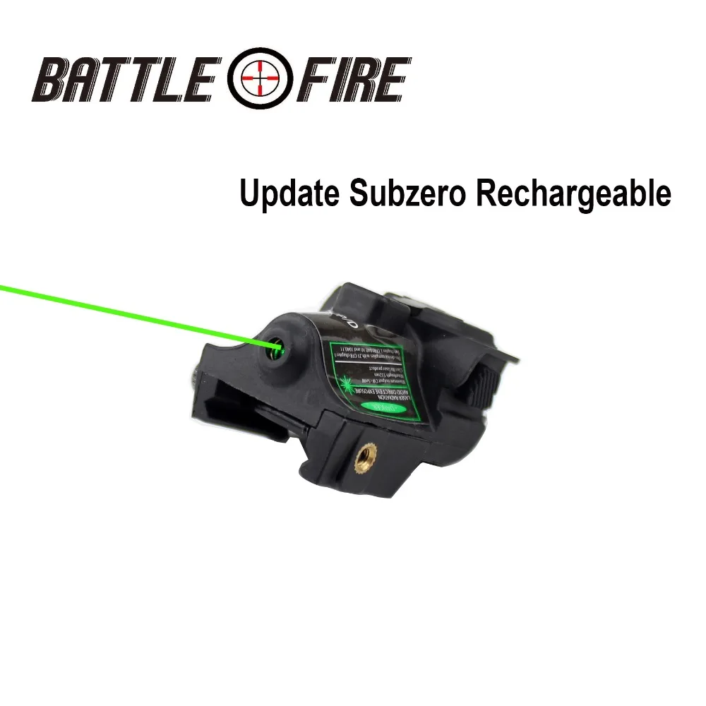 FDA Certified Tactical Sub Compact Rechargeable Green Laser Sights for Handgun Pistol Glock 17 IMG_6782