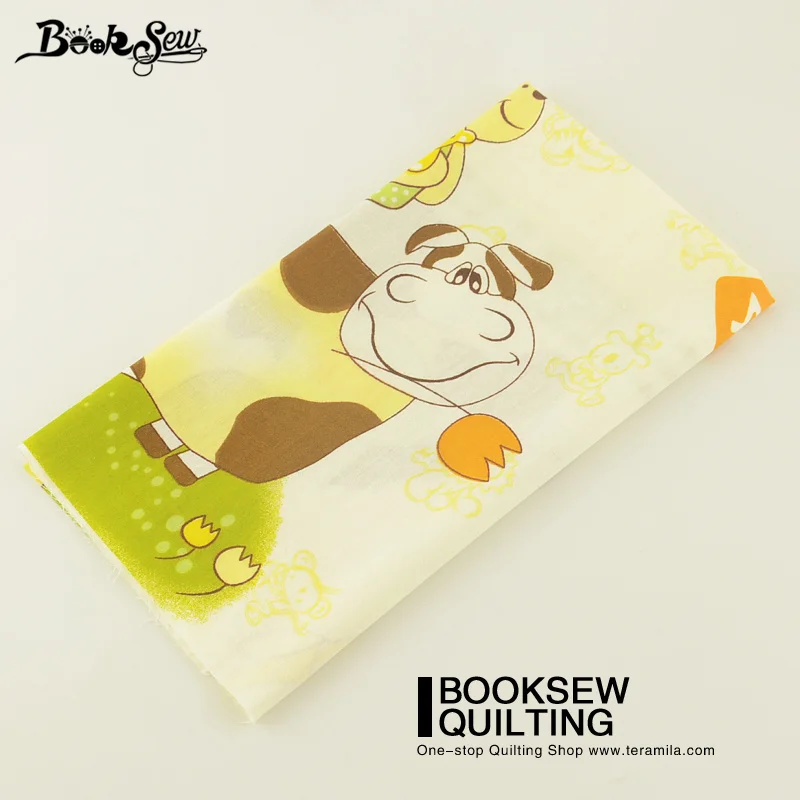 Набор постельного белья из 100% хлопка с милым мультяшным рисунком ткань для шитья