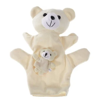 

FBIL-Beige Bear Hand Puppet Finger Puppets