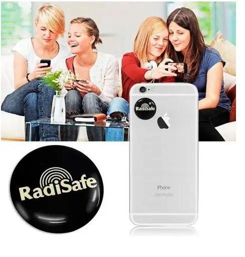 

2019hot product realy work have test by Morlab lab shiled Radiation 99.8% Radi Safe anti radiation sticker 5pcs/lot free shppin