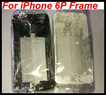 

XCHMFG 6 Plus LCD Touch Screen Bezel Frame with UV hot glue adhesive For iPhone 6+ 5.5inch Front Bezel Bracket Holder