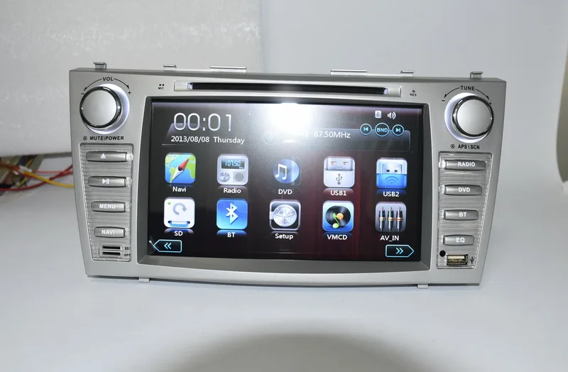 SilverStrong автомобильный DVD gps для Toyota camry Aurion 2006 2011 с RDS 2 din dvd автомобиль стерео карта
