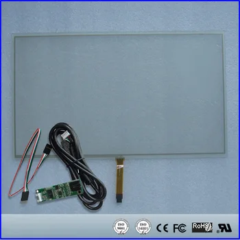 

19" 18.5 inch 429*254mm Resistive Touch Screen Panel 429mmx254mm 429mm*254mm 29.3mmx253.6mm+ 4Wire USB Driver Control Board Kit