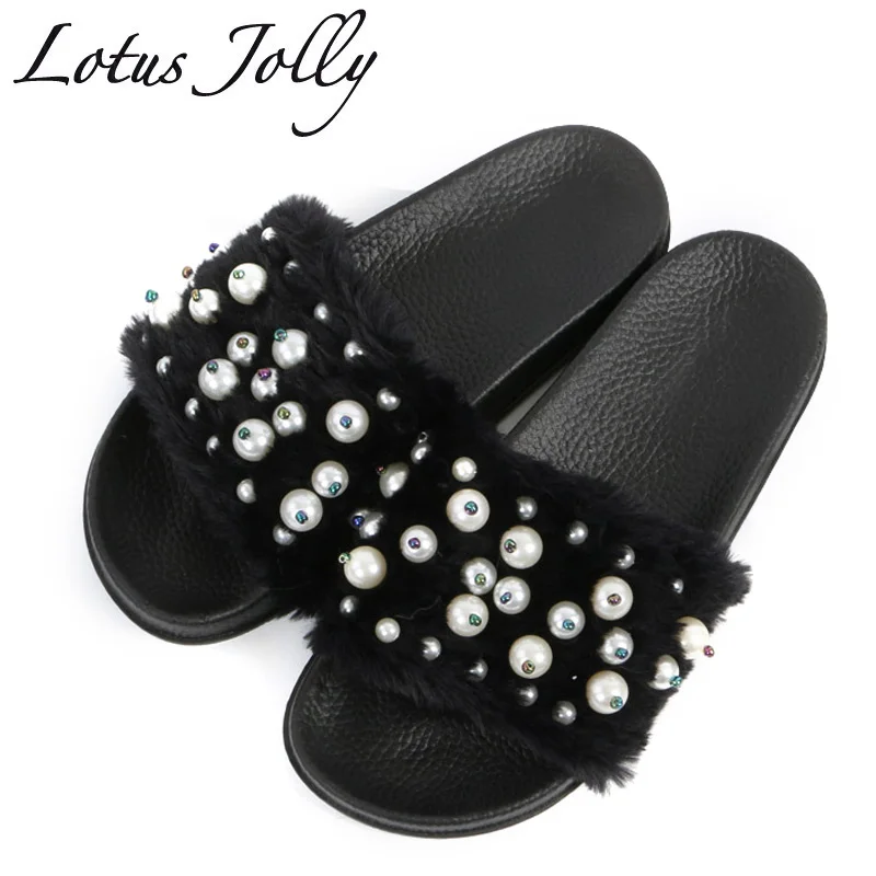 trendy platform preparation fashion slippers