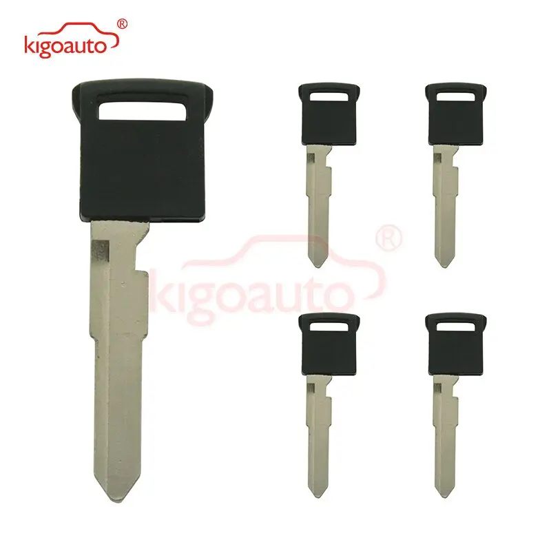 kigoauto 5pcs Prox Smart Insert Remote Emergency Key Blade Uncut for Suzuki SX4 Grand Vitara 37145-63j21 2008 2009 2010 2011