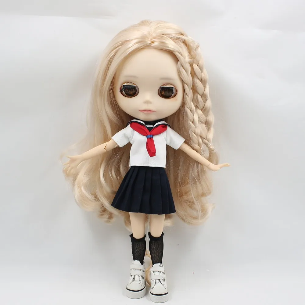 Neo Blythe Doll Sailor Uniform with Leggings 2