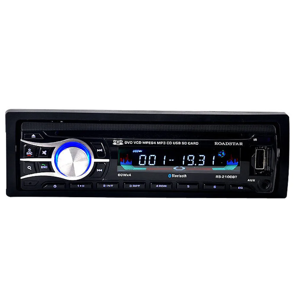 

Hot Single Din Car Bluetooth DVD CD Player Vehicle MP3 Stereo Radio Fashion Item 17Sept14