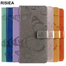 Флип чехол для Xiaomi Redmi Y1 S2 4A 4х6 стеклянная рамка для 6A 7 8A Примечание 4X 5A 6 7 8 Pro из искусственной кожи чехол-бумажник чехол для Redmi 6A чехол для телефона