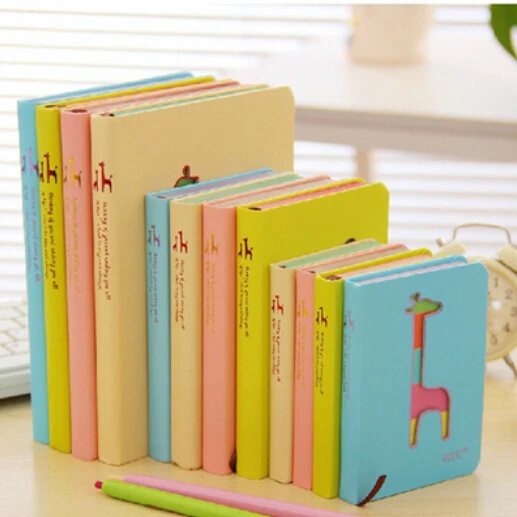 Buy Cute Cartoon Lovely Cats Giraffe Notebook Mini Kawaii