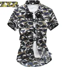 Zuoxiangru Для мужчин рубашка открытый Пеший туризм камуфляж тактический рубашки военные камуфляж съемки Мужская футболка спортивная футболка для охоты