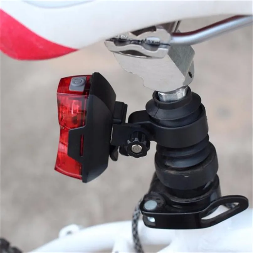 Bicycle Lights Battery Rechargeable LED Bike Rear Light Bicycle Lamp Set Bike Tail Light With Clip Mount for Bicycle #2M17 (9)