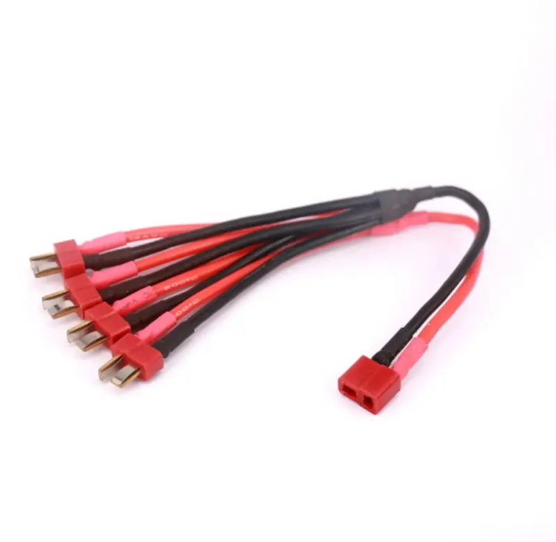 

Deans T Plug 1 Female to 4 male Parallel cable for Lipo Battery