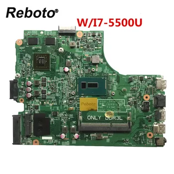 

Reboto For DELL 3443 3543 Laptop Motherboard With SR23W i7-5500U 0V162V V162V DDR3L PWB FX3MC Mainboard 100% Tested Fast Ship