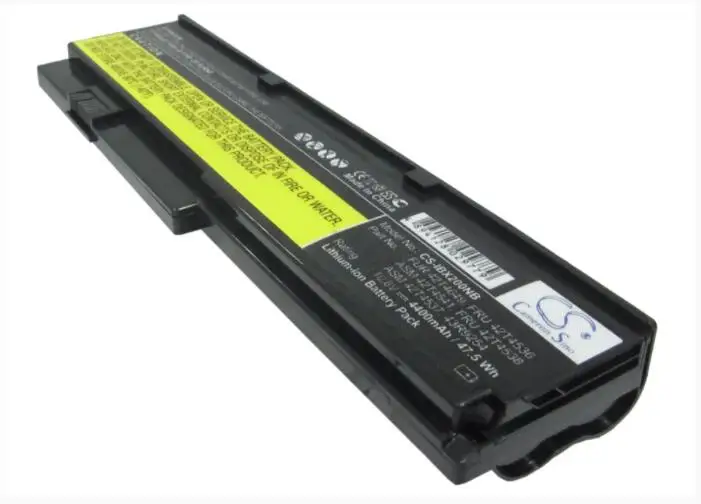 Аккумулятор Cameron Sino 4400 мАч для IBM ThinkPad Elite X200 X200s SL9400 LENOVO X201i X201S FUR 42T4649|Цифровые