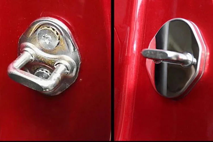Для Ford/kuga/edge/ESCORT/Mazda 2 3 6/hyundai 14 ix25 14/Sonata nine/Nissan 08-16/Qashqai 08/Tiida крышка дверного замка автомобиля