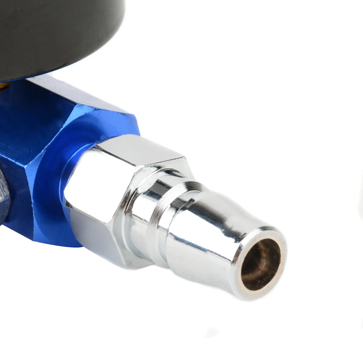 1/4" Scratch Air Pressure Regulator Gauge Spray Tool & In-Line Water Trap Filter Tool 0-140PSI/10Bar Oil-water Separator