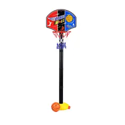 Детский Баскетбол Поддержка спортивные регулируемое баскетбольное кольцо спортивные игрушечный поезд подставка из набора мяч сетевая