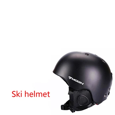 Лыжный шлем+ двухслойные очки интегрально-Литые лыжные лыжи/сноуборд/скейт/скейтборд/шпон шлем+ противотуманные лыжные очки - Цвет: 14