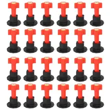 24 шт. уровневая клиновидная плитка Распорки настенной плитки система выравнивания локатор позиционер плитка инструмент для кладки с пузырьками