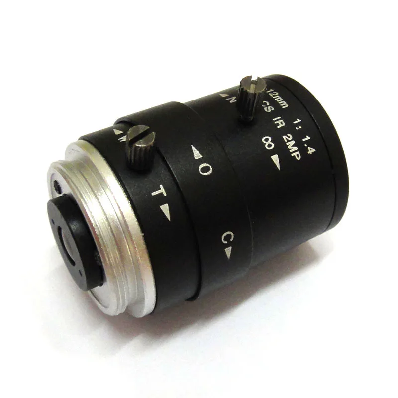 HD 2mp 2 8 12mm font b cctv b font lens CS Mount Manual Focal IR