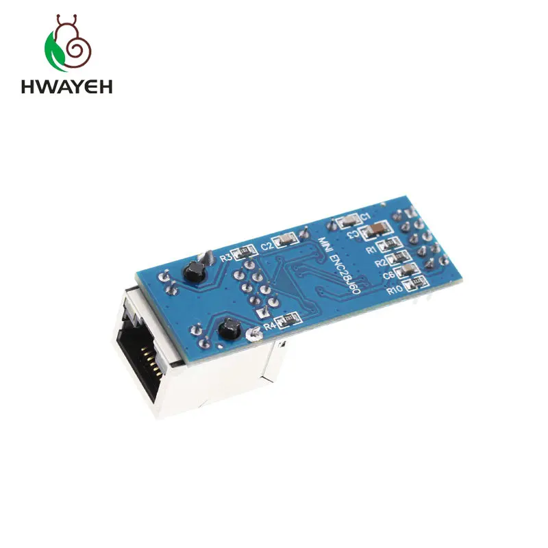 Бесплатная доставка Мини ENC28J60 Ethernet LAN сетевой модуль для Arduino 51 AVR SPI PIC STM32 LPC оптом мини версия