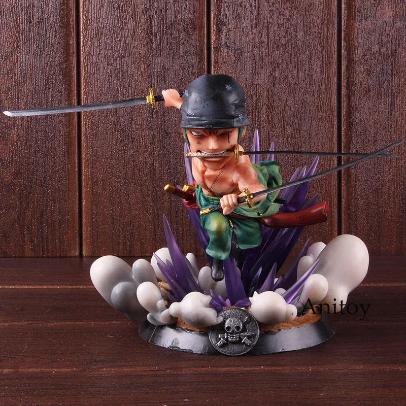 

Anime One Piece Figure Roronoa Zoro GK Statue One Piece Zoro PVC Action Figure Collectible Model Toy