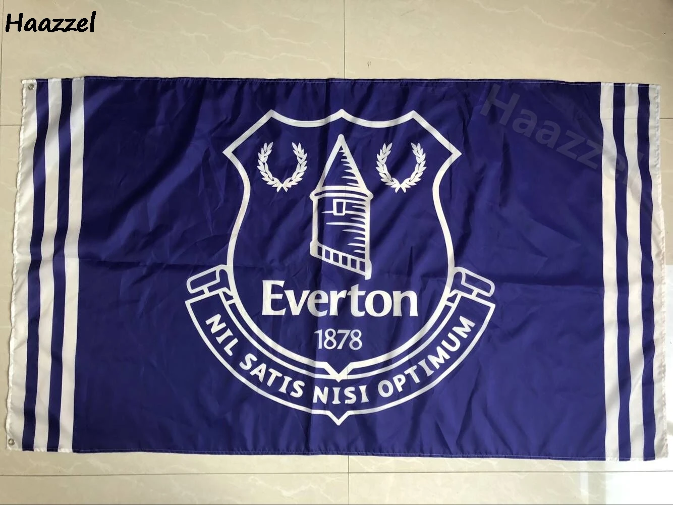 

EVERTON FC LARGE BLUE FLAG ROOM MATCH OFFICIAL FOOTBALL SOCCER CLUB TEAM NEW
