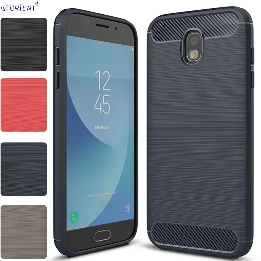 Матовый чехол для Samsung Galaxy J5 J3 J7 Pro 2017 Мягкий бампер из ТПУ SM J330F/DS J330FN J530F/DS J530FM/DS