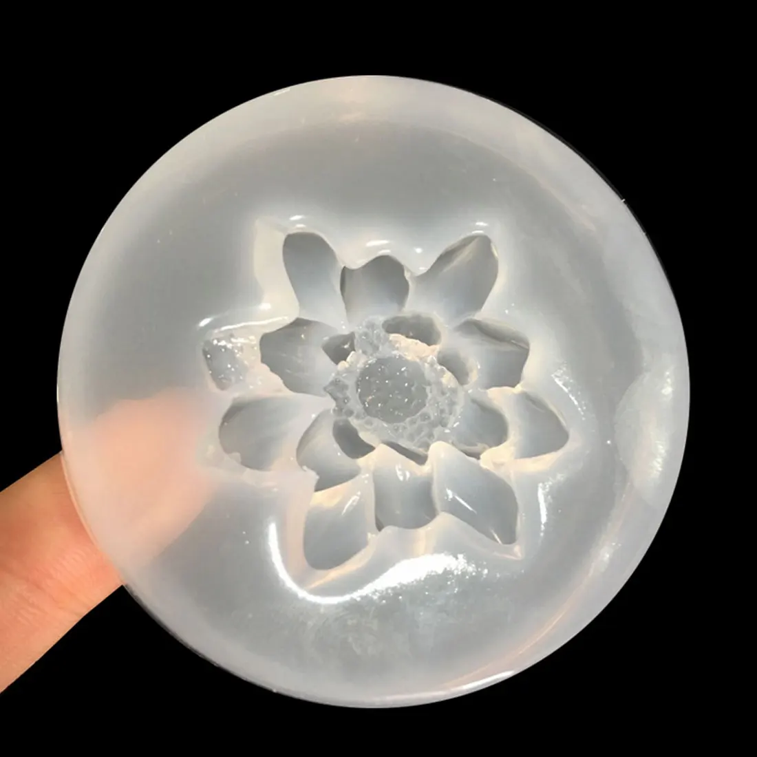 

Silicone Mold Flower Rose Mirror Craft DIY Pendant Jewelry Decor Making Epoxy Resin Valentine's Day Rose Epoxy Beautiful Jewelry