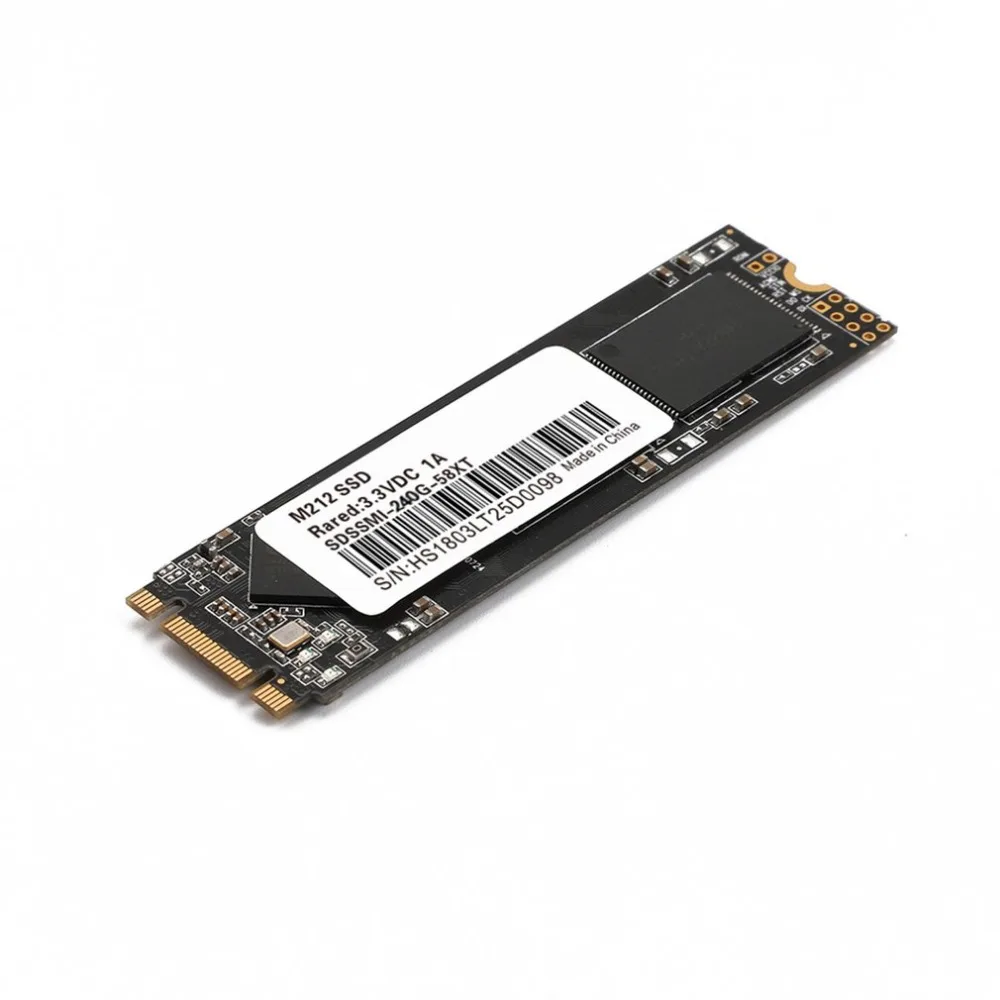 

240GB Large Capacity SSD-M.2 SATA 6Gb/s Hard Disk Drive Drop and Shock Resistance HDD For Desktops Notebooks Ultrabook