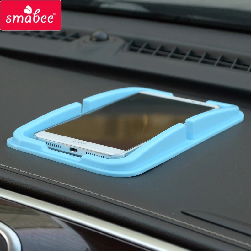 Smabee автомобильный Противоскользящий коврик для приборной панели автомобиля ключ gps навигатор коврики для мобильного телефона хранение мобильного телефона черный синий красный