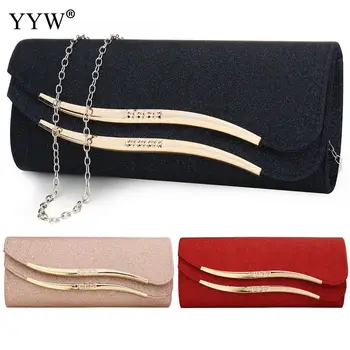 

Women'S Evening Bags Bling Day Clutches Pink Wedding Purse New Fashion Sequined Envelope Clutch Female Handbag 2019 Banquet Bag