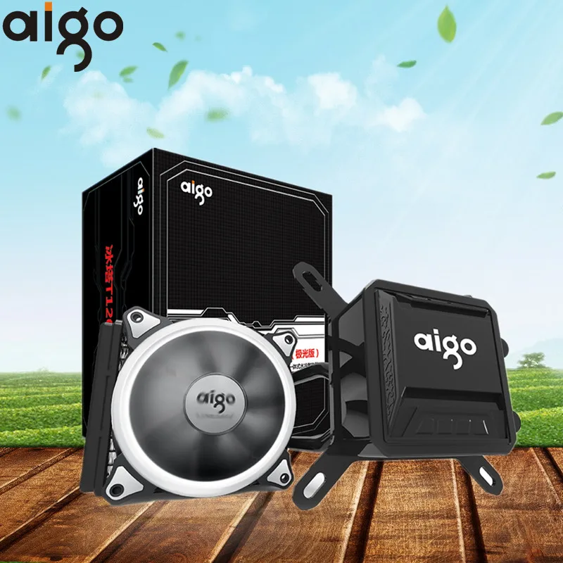 Aigo RGB Water Cooling Ice Tower T120 Water Cooler with LED 120mm 4pin