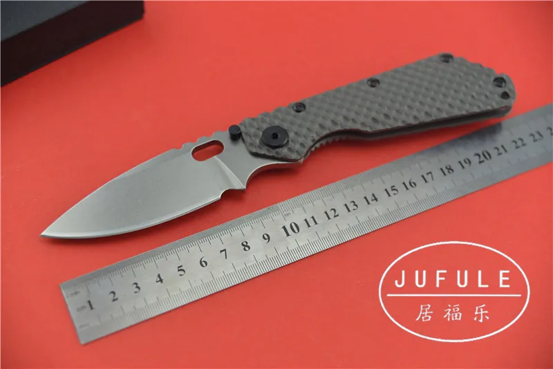 JUFULE YIDU SMF Folding D2 blade Titanium handle Copper washer outdoors utility fruit Knives EDC Tools | Дом и сад