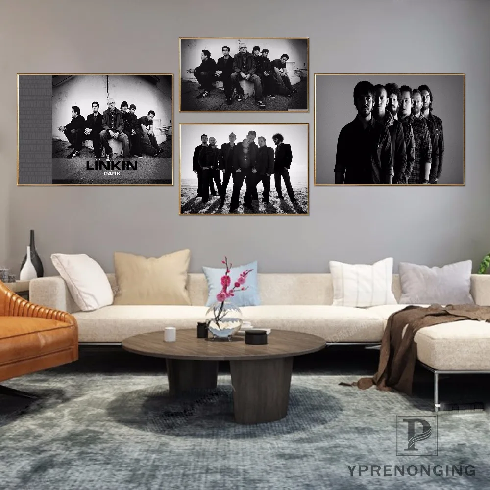 Custom Linkin Park Poster Art Home Decor Canvas Printing Silk Fabric
