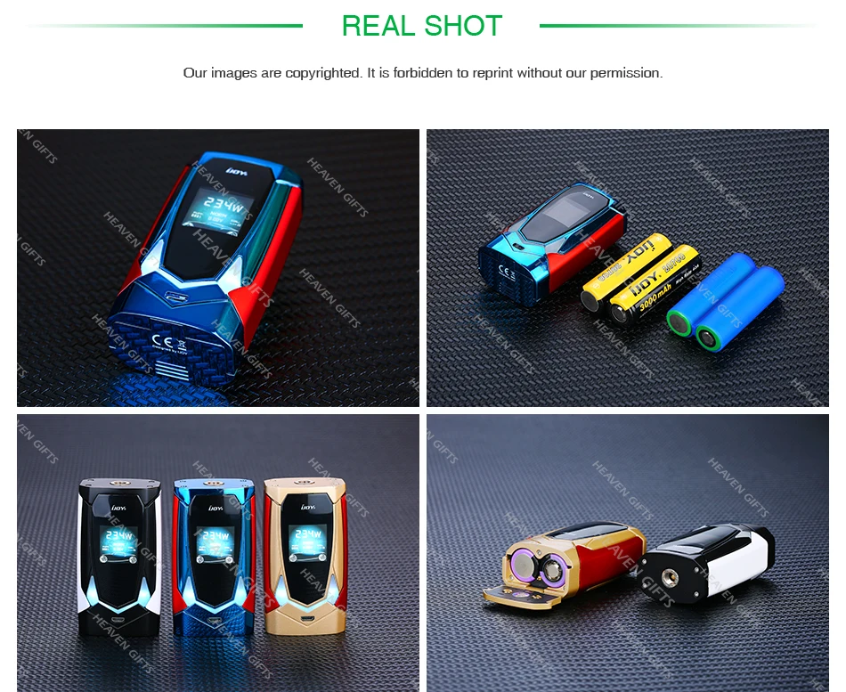 IJOY Avenger 270 234W Voice Control TC Box MOD 6000mAh