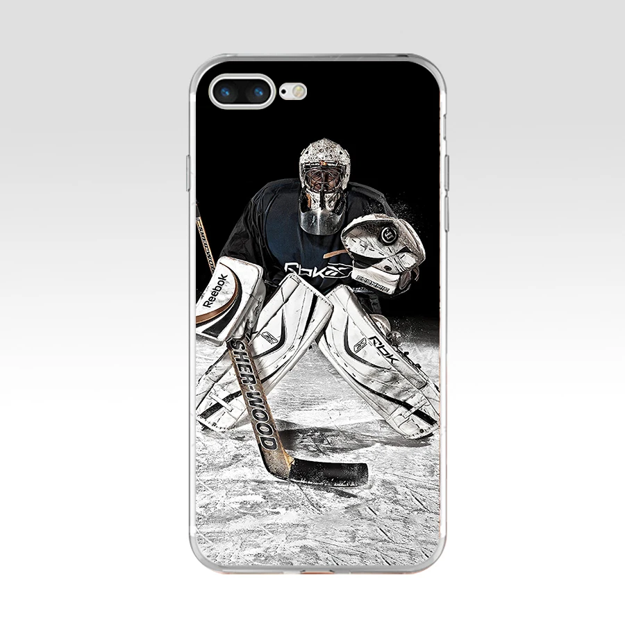 160WE I love ICE Hockey Мягкий ТПУ силиконовый чехол для Apple iPhone 6 6s 7 8 plus чехол - Цвет: 17