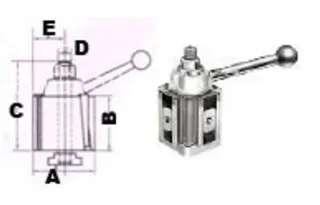 qctp 100 tool post  mech