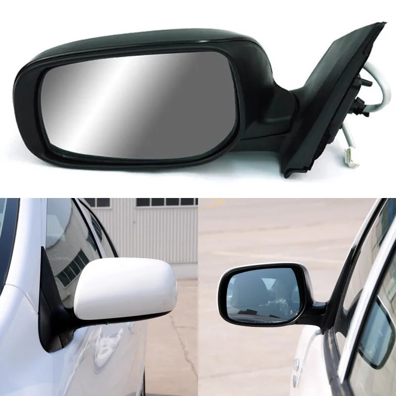 Texture Black Automatic Folding Power Heated Original Replacement Side View Mirror For Toyota 2010 Toyota Corolla Side Mirror Glass Replacement